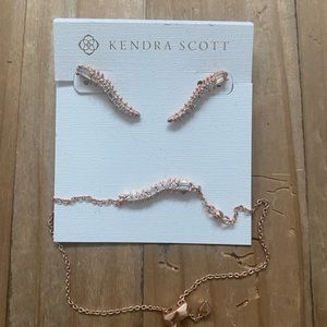 Kendra Scott earrings and bracelet set!
